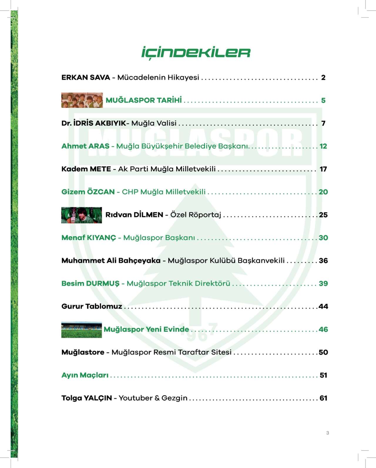 Muğlaspor Dergisi İlk Sayısıyla Yayında: Rıdvan Dilmen’den Özel Röportaj 1